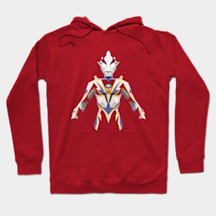 Ultraman Mebius Phoenix Brave (Low Poly Style) Hoodie